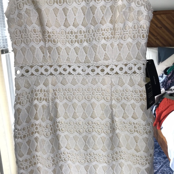 Lulus White patterned dress - Picture 2 of 4